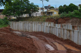 60% das obras de macrodrenagem para evitar alagamentos já foram concluídas