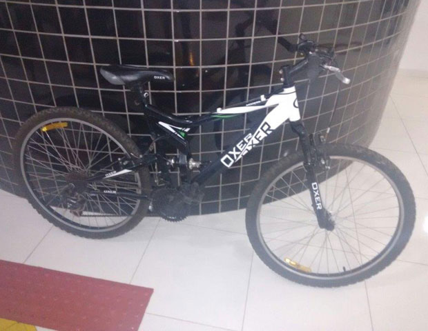 PM apreende com rapaz bicicleta comprada por R$ 50