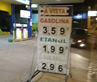 Após fim de suposto cartel, preço do etanol chega a custar R$ 1,99 em Tupã