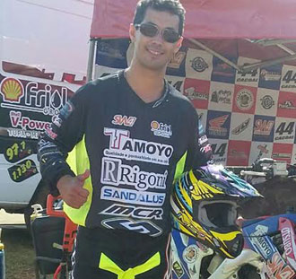 Piloto Cacoal supera as lesões e volta às pistas no Brasileiro de Motocross