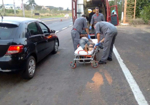 Funcionário de fazenda tem suspeita de infarto e é socorrido pelos bombeiros