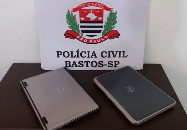 Polícia Civil recupera laptops furtados de residência, em Bastos