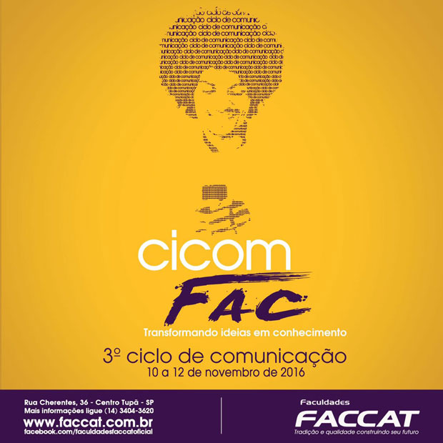 Faculdades FACCAT realizam o 3° Ciclo de Comunicação