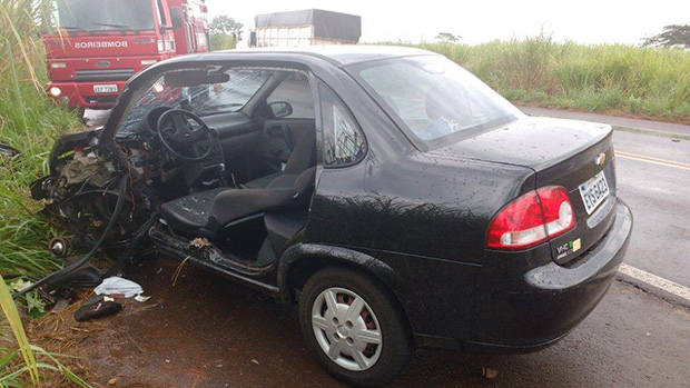 Ultrapassagem acaba em acidente da Rodovia Assis Chateaubriand em Rinópolis