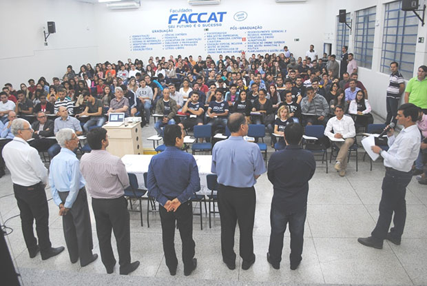 FACCAT encerra 1ª Semana Acadêmica de Engenharia de Produção e supera expectativas