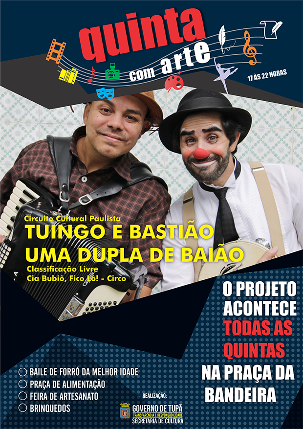 Edição dessa semana terá apresentação do Circuito Cultural Paulista