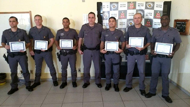 Equipe do Subtenente Éder é homenageada