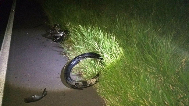 Acidente na SP-294 em Herculândia deixa dois feridos