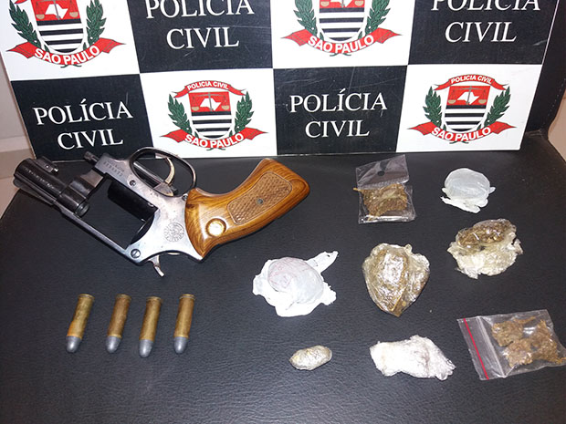 DISE apreende maconha e arma de fogo em residência no centro de Tupã