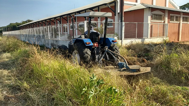 Prefeitura segue com trabalho de limpeza dos locais públicos