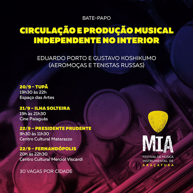 Tupã recebe ação do Festival de Música Instrumental de Araçatuba