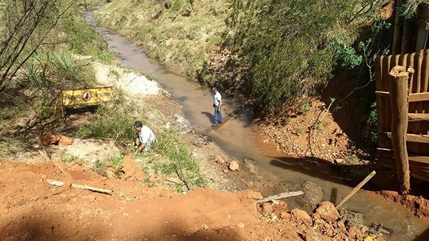 Prefeitura inicia recuperação de mais duas pontes na zona rural