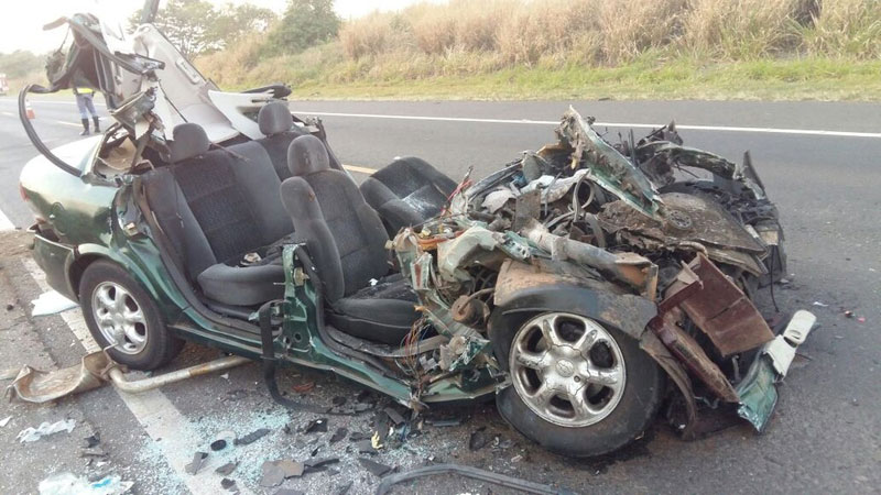 Colisão frontal mata homem na SP-284 em Rancharia