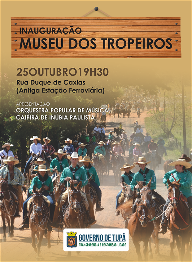 Museu dos Tropeiros é inaugurado amanhã