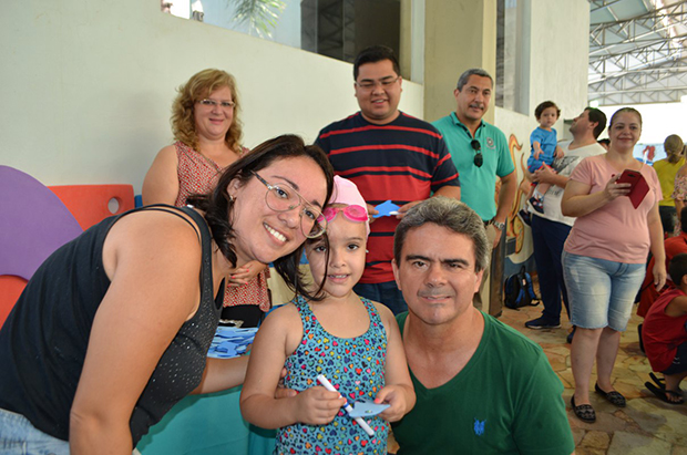 Apresentação de natação do Projeto Segundo Turno agitou as piscinas do IFSP