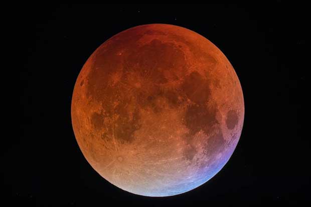 31 de janeiro terá Superlua, Lua Azul e Lua de Sangue na mesma noite