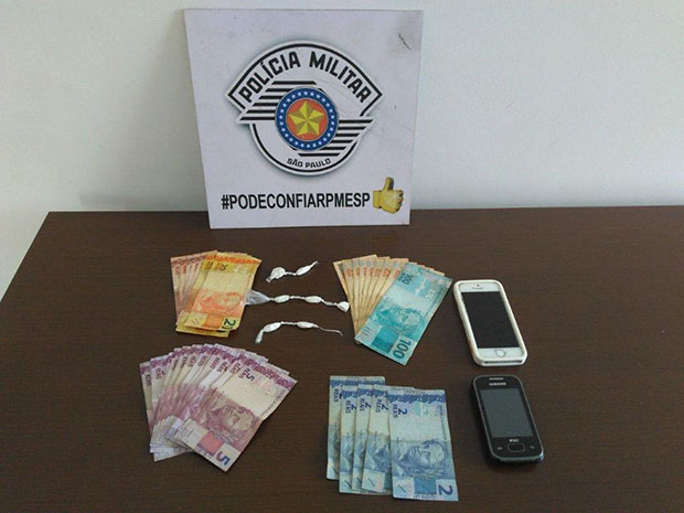 PM de Tupã detém menores com cocaína e R$ 660 em dinheiro