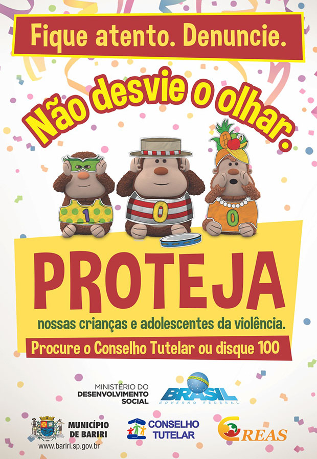 Bariri promove ação de combate ao abuso infantil durante carnaval