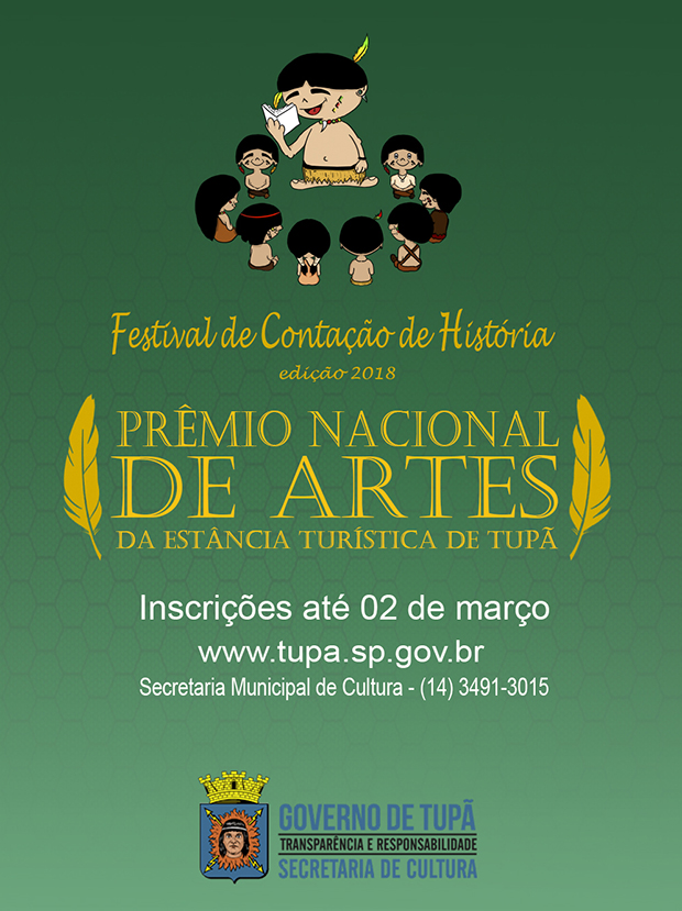 Inscrições abertas para o Festival de Contação de Histórias