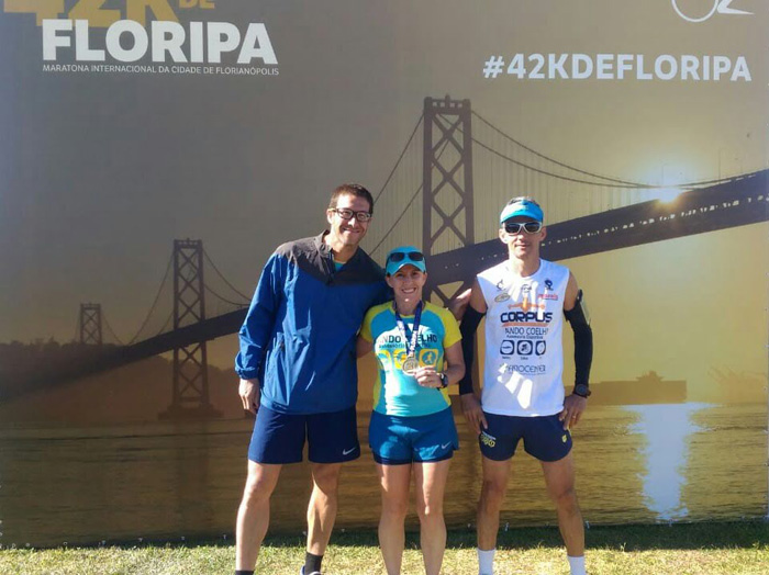 Tupãenses participaram da Maratona Internacional de Florianópolis