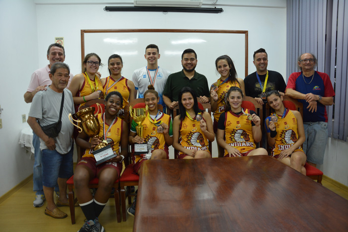 Indians Basquete da feminino de Tupã vence Jogos Abertos