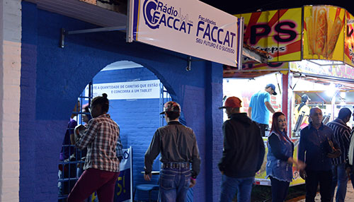 Faculdades FACCAT participam da 49ª Exapit com a Rádio Web