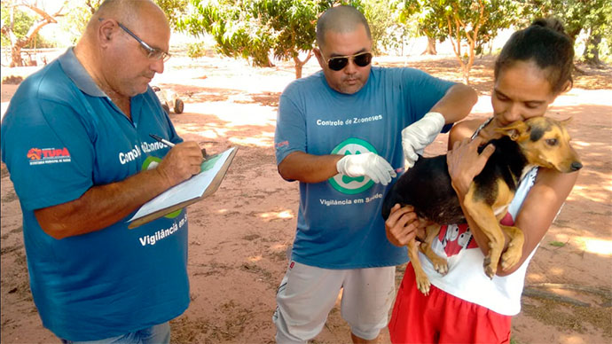 Campanha de vacinação antirrábica tem início nesta segunda (03)