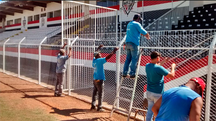 Palco de diversos eventos, Estádio Alonsão recebe melhorias e manutenção