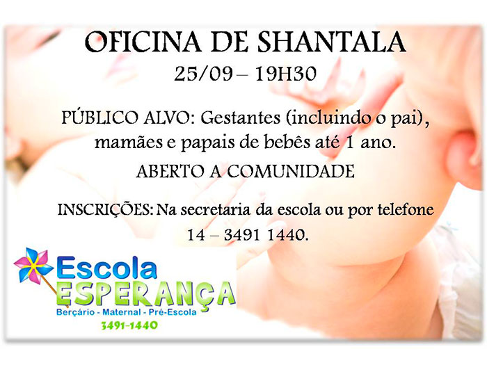 Conheça os benefícios da Shantala para os bebês