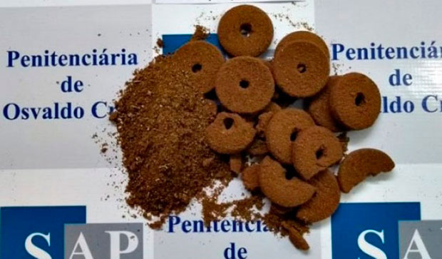 Maconha é encontrada em rosquinhas na penitenciária de Osvaldo Cruz