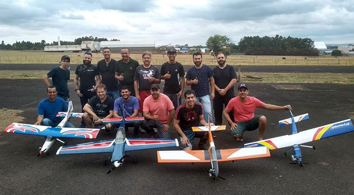 Encontro no final de semana marca retorno da prática de aeromodelismo