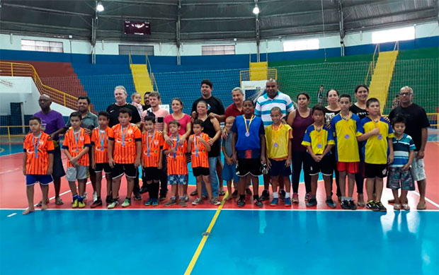 Disputa da modalidade de futsal marcou o encerramento dos Jogos Internúcleos