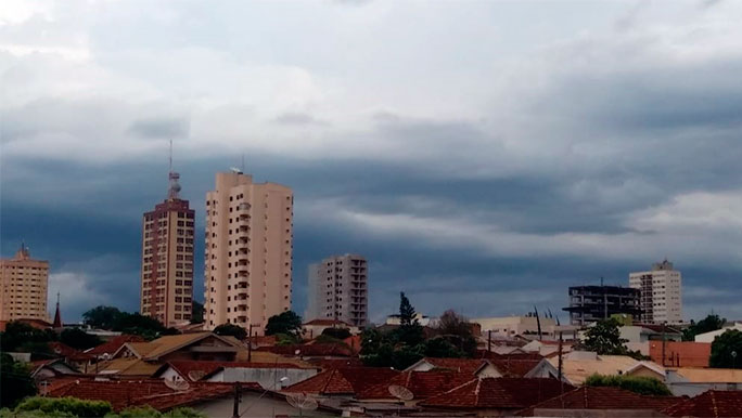 Semana poderá ter pancadas de chuva em Tupã