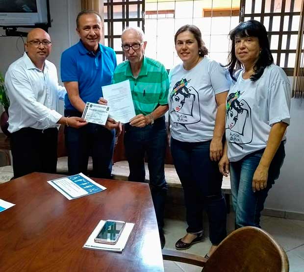 Capitão Neves se reúne com membros dos grupos MOAB e GITEA para discutir lei municipal sobre autismo