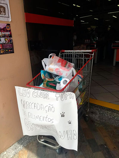 Tupã tem pontos de arrecadação de alimentos para vítimas de Brumadinho