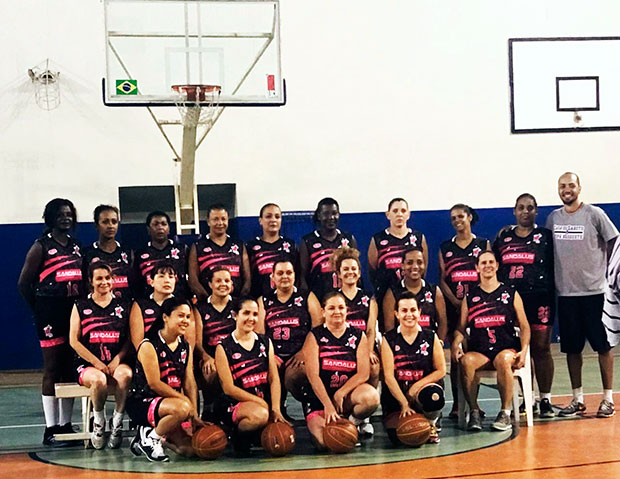 Tupã agora conta com time feminino de basquete Master, o Basquete 35+