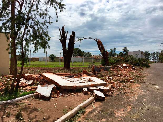 Macatuba decreta estado de emergência por prejuízo de R$ 1 milhão com estragos de temporal