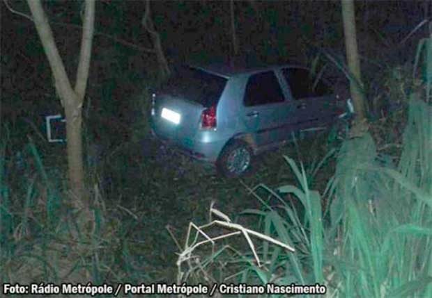 Casal de idosos fica ferido em acidente na vicinal Rinópolis - Iacri