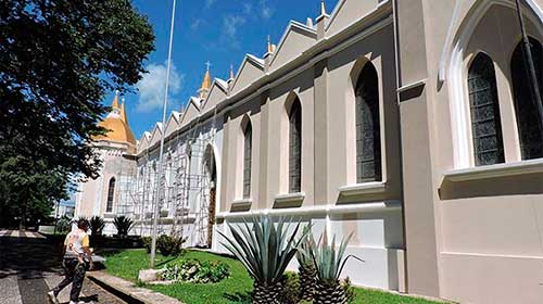 Pintura da Igreja São Pedro poderá ser concluída após o carnaval