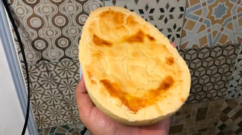 Estudante de gastronomia cria ovo de páscoa de empada
