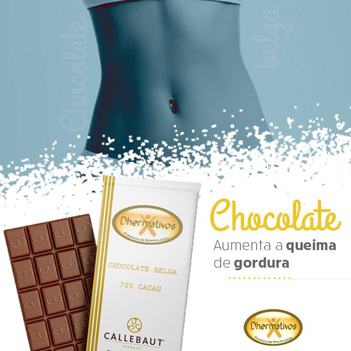 Chocolate pode aliviar a ansiedade e ajudar a perder gordurinhas