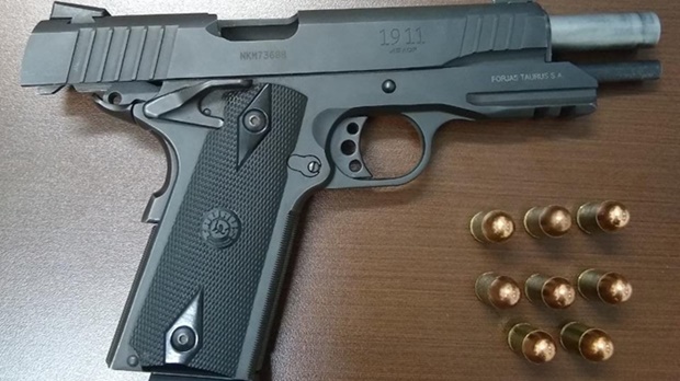 Homem é preso com pistola e munições em Tupã