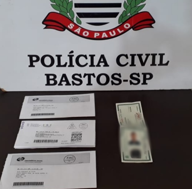 Golpista tenta sacar R$ 24 mil em agência bancária de Bastos e acaba preso