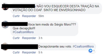 Motta vota a favor de transferência do COAF e decepciona eleitorado