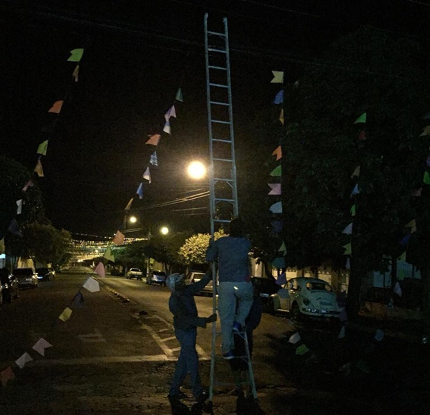 Hoje é dia de Festa Junina na Rua Dracena