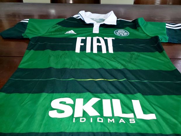 Santa Casa: Ação Entre Amigos vai sortear camisa autografada do Palmeiras