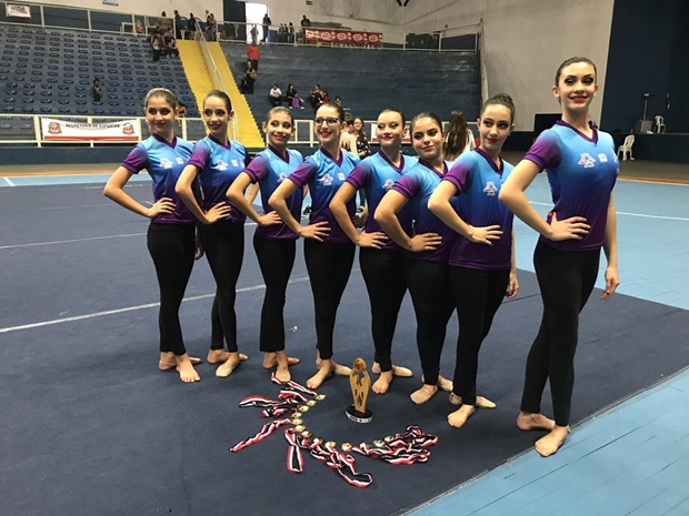 Equipe de Ginástica Rítmica de Tupã conquista campeonato nos Jogos Regionais