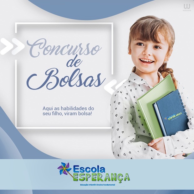 Escola Esperança realiza concurso de bolsas para o Ensino Fundamental em 2020