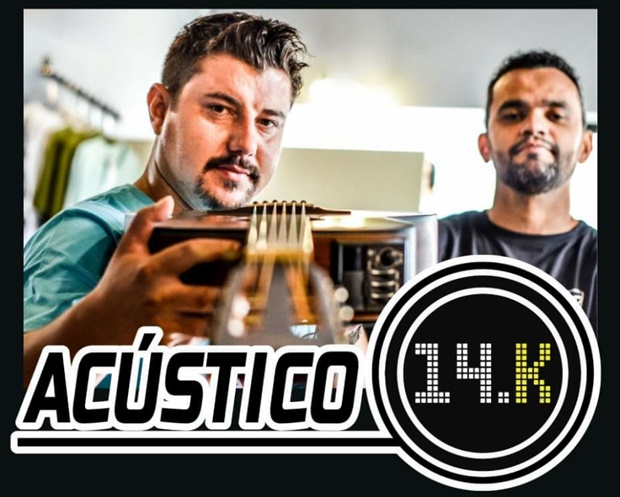 Banda Acústico 14.k toca no Quinta com Arte de hoje