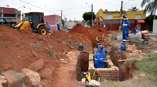 Obras de macrodrenagem na Vila Marajoara já começaram